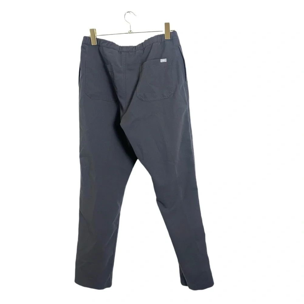 Figs Gray Elastic Highwaisted Gray Pants Size M/S